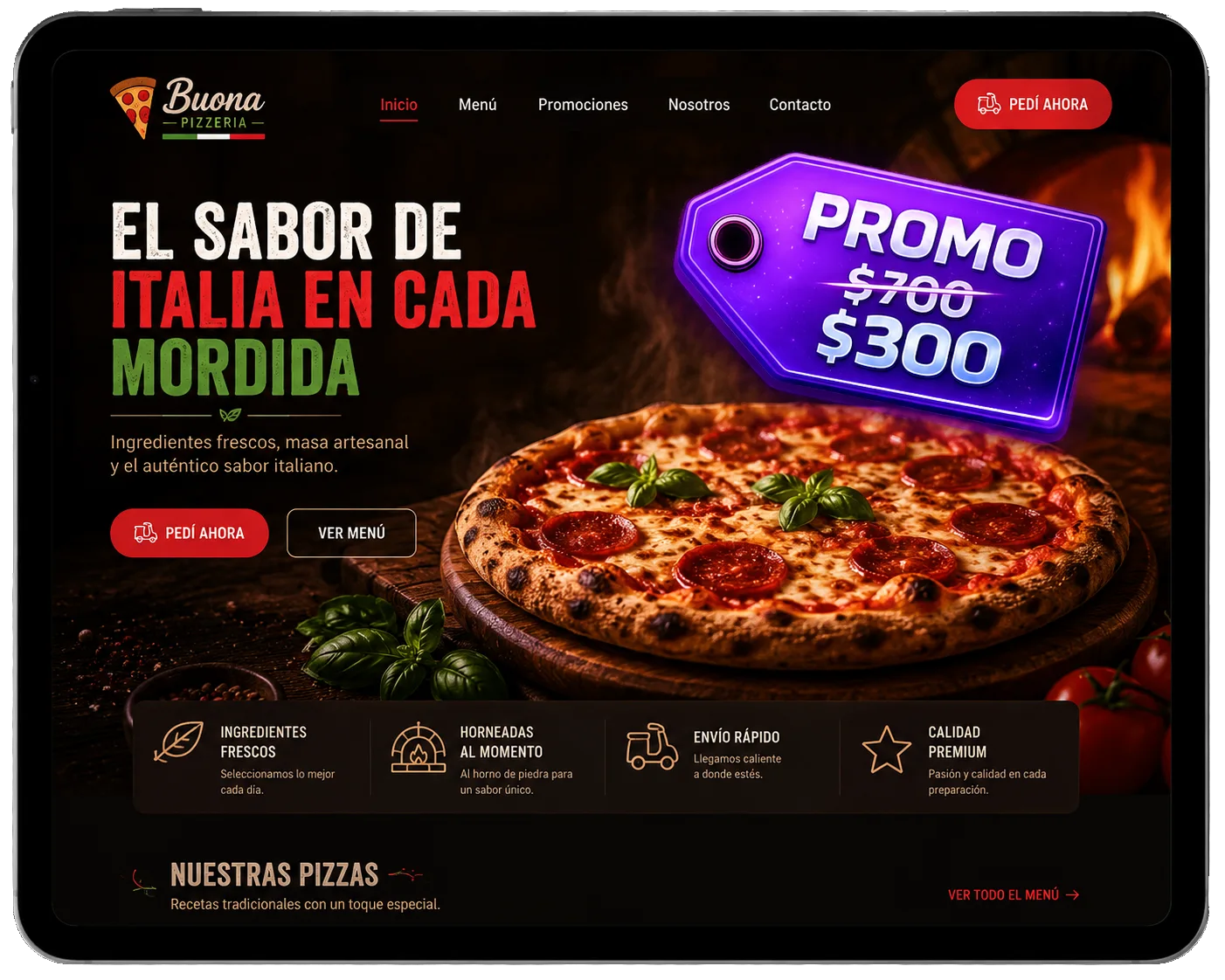 Website design preview 1