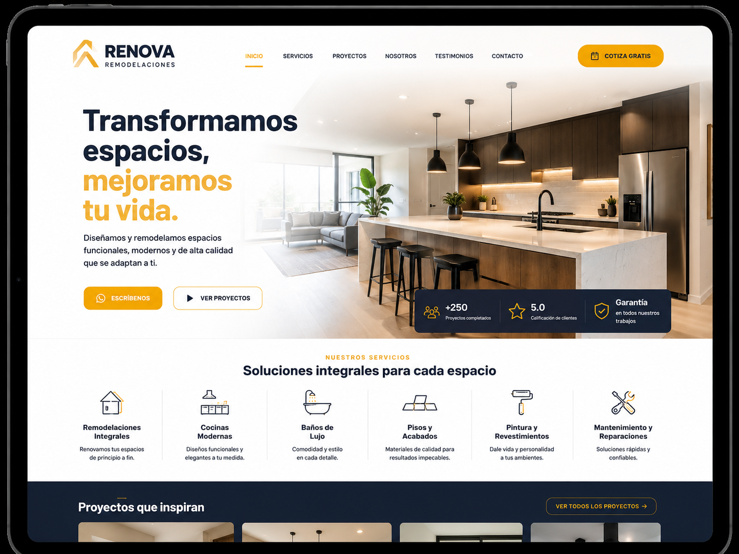 Website design preview 2