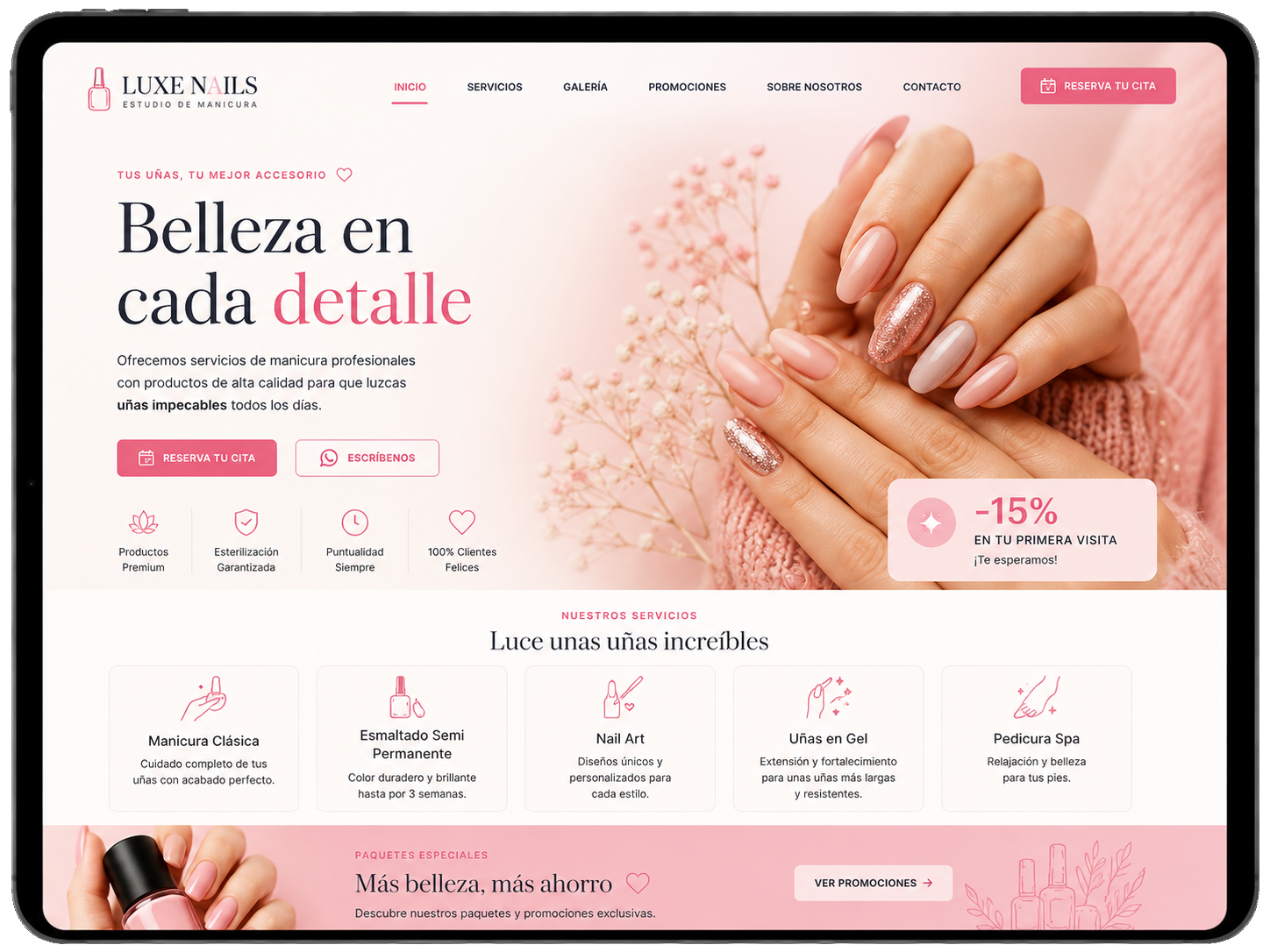 Website design preview 4